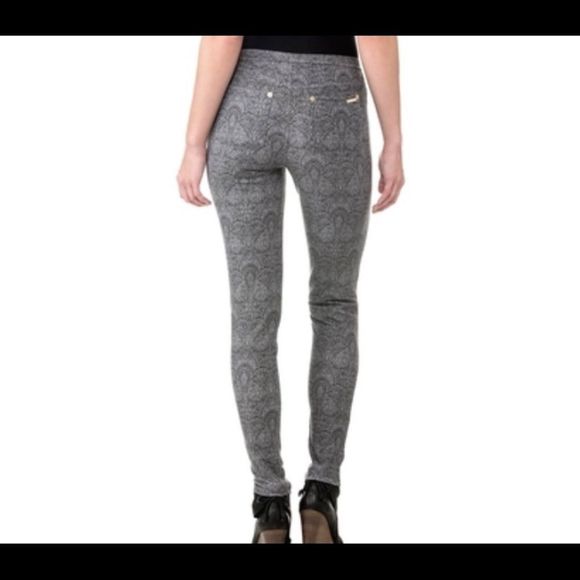 Sz XS Michael Kors Linhart Print Leggings NWT - Picture 3 of 10